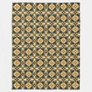 Cobertor De Velo Yuletide Dourado Glimmer Fleece Blanket