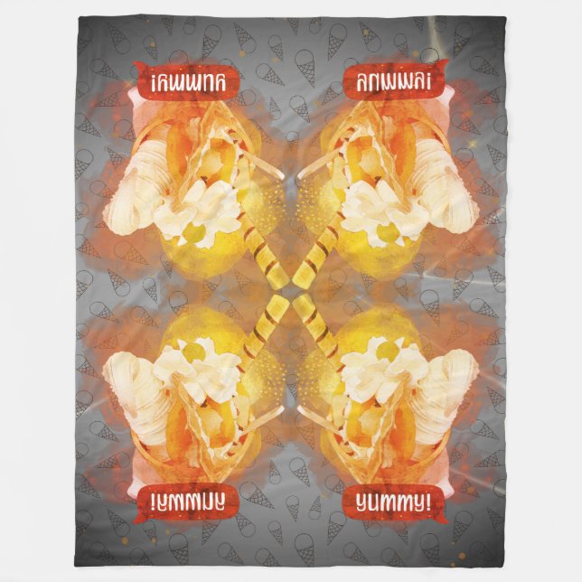 Cobertor De Velo Yummy (Frente)