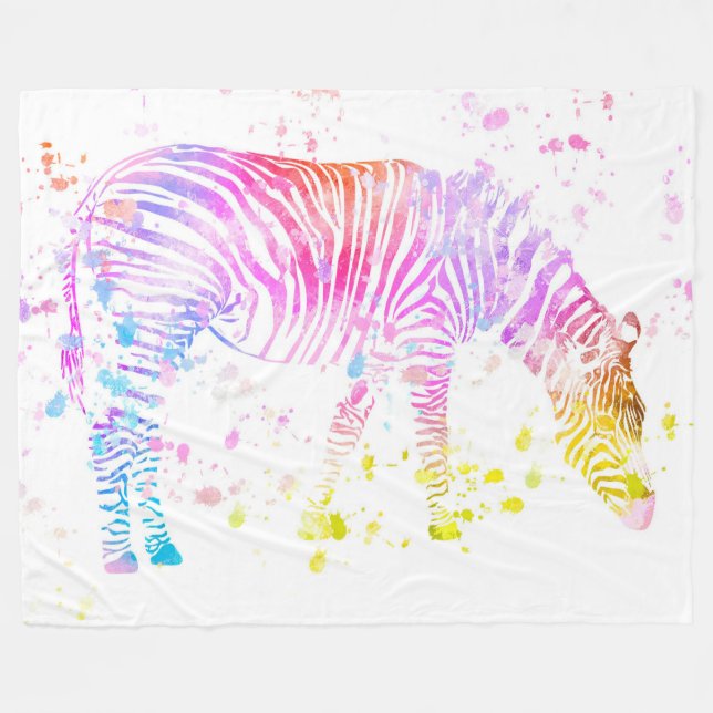 Cobertor De Velo Zebra (Frente (Horizontal))