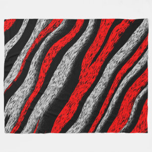 Cobertor De Velo Zebra Pattern