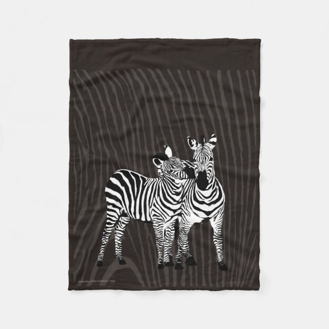 Cobertor De Velo Zebra Play (Frente)