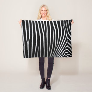 Cobertor De Velo Zebra Skin
