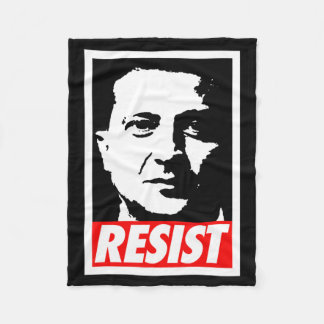 Cobertor De Velo Zelenskyy - Resist Support Ukraine I Stand With Uk