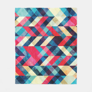 Cobertor De Velo Zigzag de hipster: arraste o padrão sem soldadura.