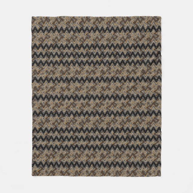 Cobertor De Velo Zigzag Fleece Blanket (Frente)