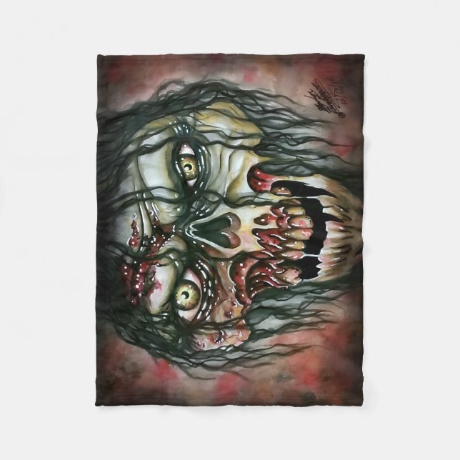 Cobertor De Velo Zombie (Frente)