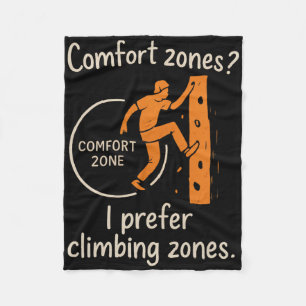 Cobertor De Velo Zonas de Conforto que Eu Prefiro Zonas de Escalada