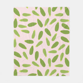 Cobertor De Velo Zucchini Courgette Summer Squash Pattern