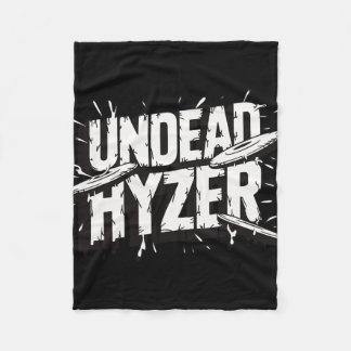 Cobertor De Velo Zumbi Morto-Vivo Hyzer Divertido Disc Golf Amante 