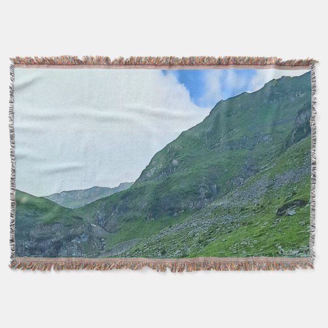 Cobertor Declive Alpino Transfagarasan – Fotografia Romênia (Frente)