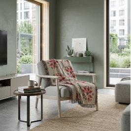 Cobertor Decoração de Casa Inspirada no Folclore