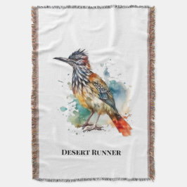 Cobertor Decoração de Deserto Casita Roadrunner