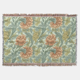 Cobertor Decoração do estilo retro e clássico do 50 Arte fl