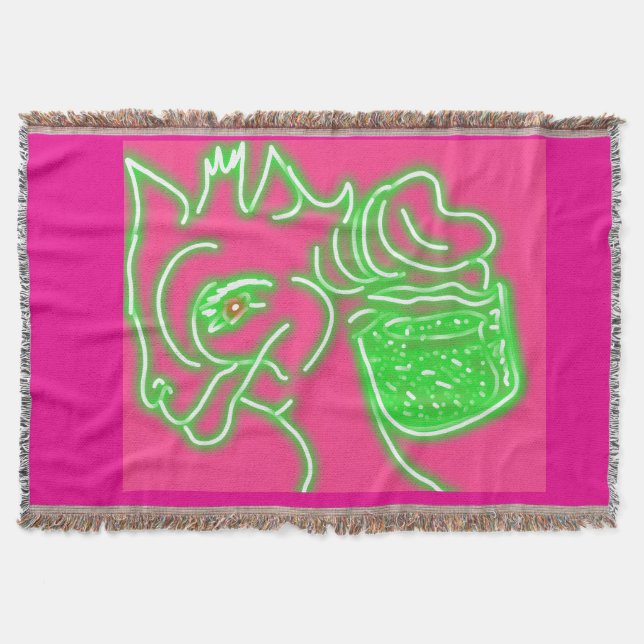 Cobertor  Deer and Its Pearl Magic Pouch (Frente)