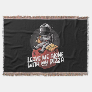 Cobertor Deixem-me Sozinho Com a Minha Pizza