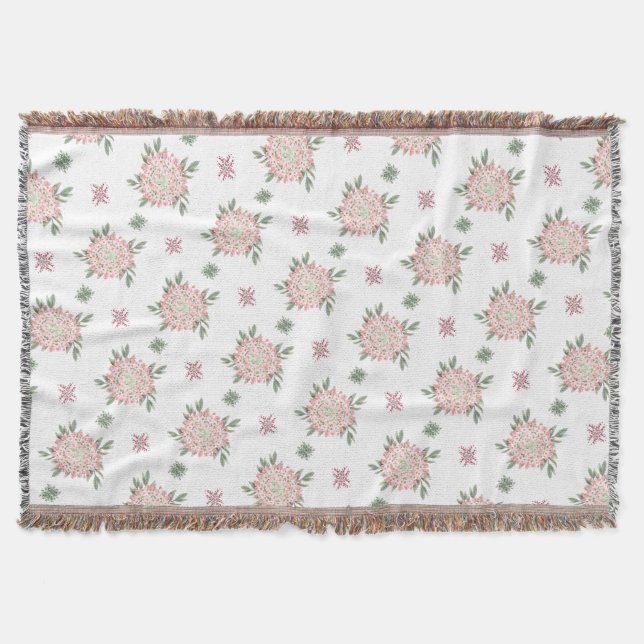 Cobertor Delicate Floral Blanket (Frente)