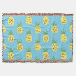 Cobertor Delícia do abacaxi: Impressão de Fruta tropical