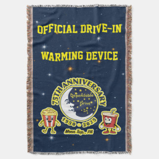 Cobertor Dependable Drive In 75th Anniversary Blanket