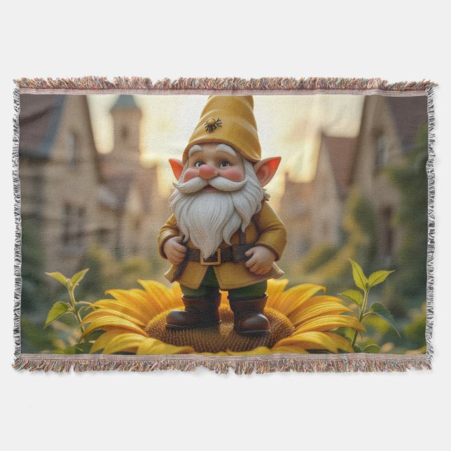 Cobertor Der Bienenführer-Gnom – Hüter des Honigs (Frente)