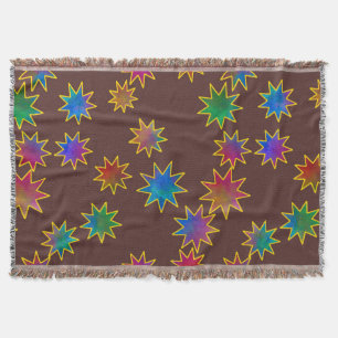 Cobertor Deseje em uma estrela do céu de ferro