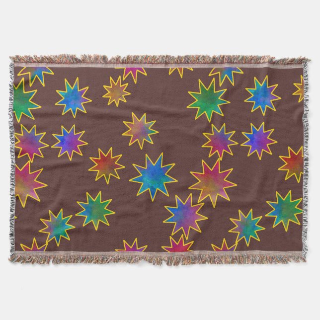 Cobertor Deseje em uma estrela do céu de ferro (Frente)