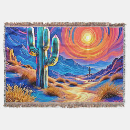 Cobertor Desert Sunset Glow