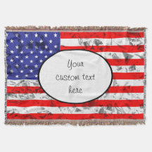 Design de Bandeira Americana Patriótica