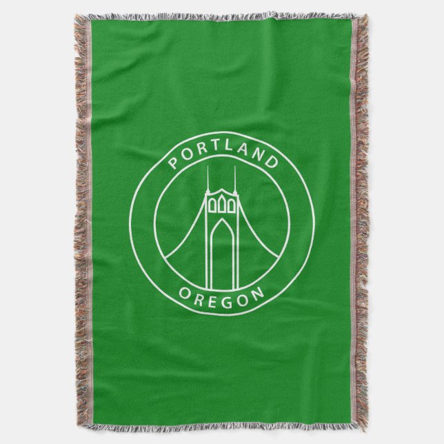 Cobertor Design de Portland Oregon (Frente Vertical)
