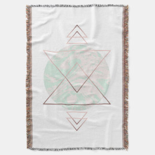 Cobertor Design geométrico da arte abstracta