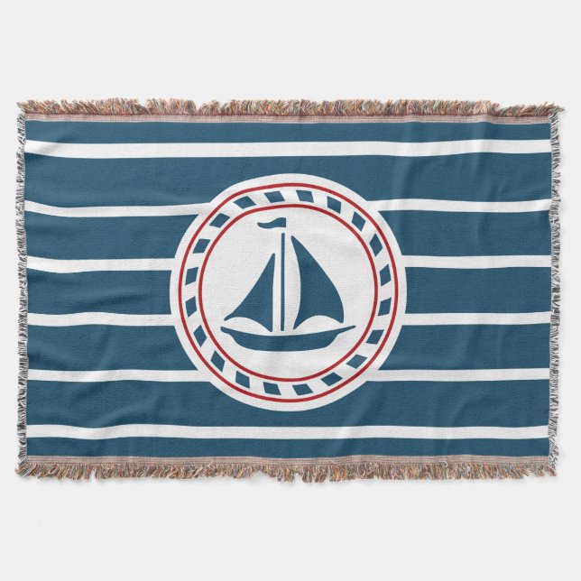 Cobertor Design náutico (Frente)