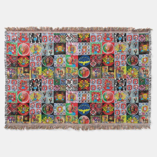 Cobertor Designs portuguesas (Frente)