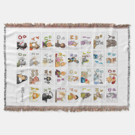 Cobertor Deutsches Fingeralphabet II