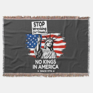 Cobertor Dia Sem Reis - Pare de Arruinar o Nosso País Prote