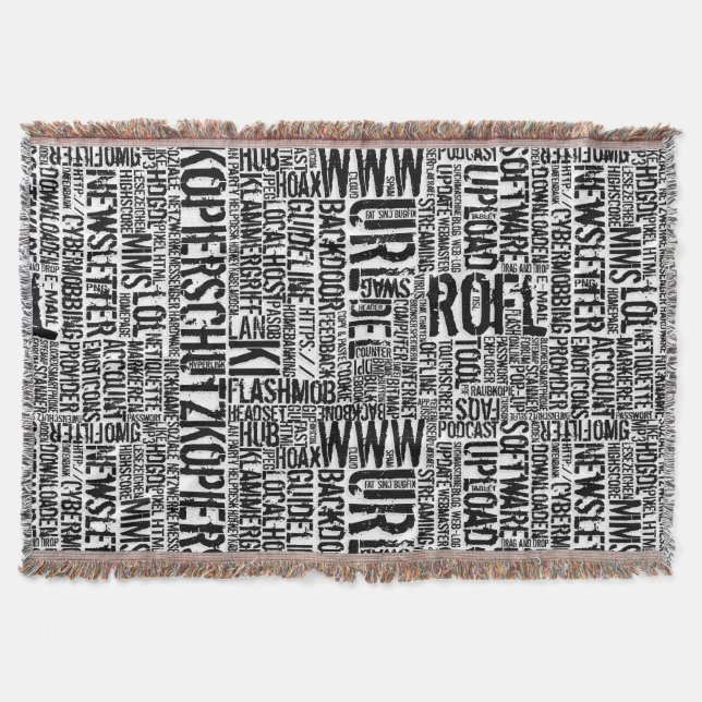 Cobertor Dicionário de computador... (Frente)