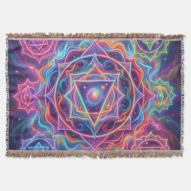 Cobertor Die 7 Chakren´10 (Frente)