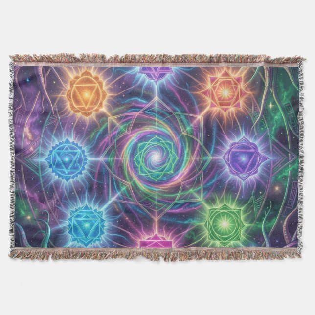 Cobertor Die 7 Chakren´5 (Frente)