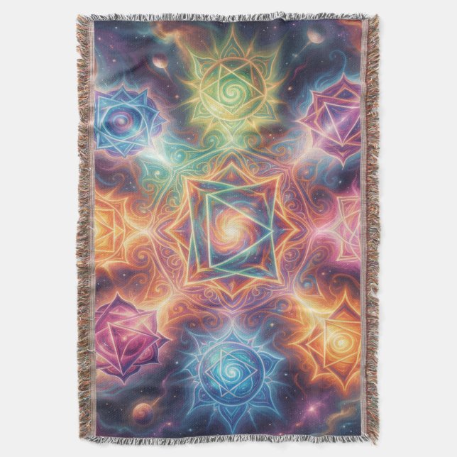 Cobertor Die 7 Chakren´8 (Frente Vertical)