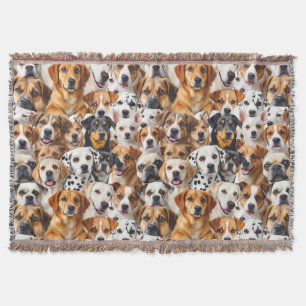 Cobertor Diferentes raças de cães