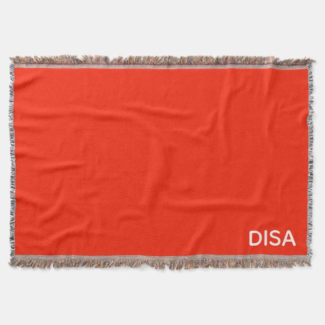 Cobertor Disa Red Color name (Frente)