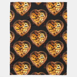 cobertor do coração do galinheiro