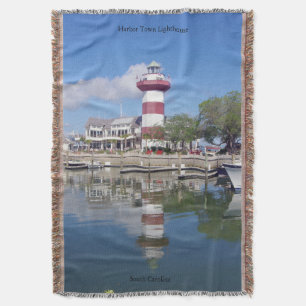 cobertor do farol da cidade de Harbor