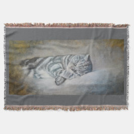 Cobertor Doces Sonhos de um Shorthair Britânico