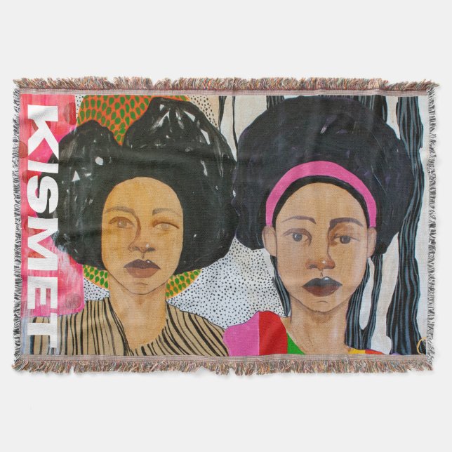 Cobertor Dois contra a natureza (Frente)