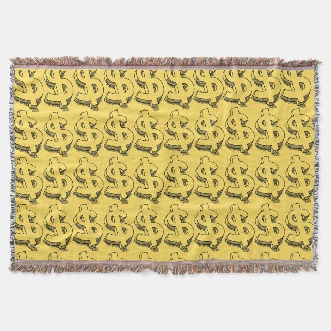 Cobertor dolar dourado (Frente)