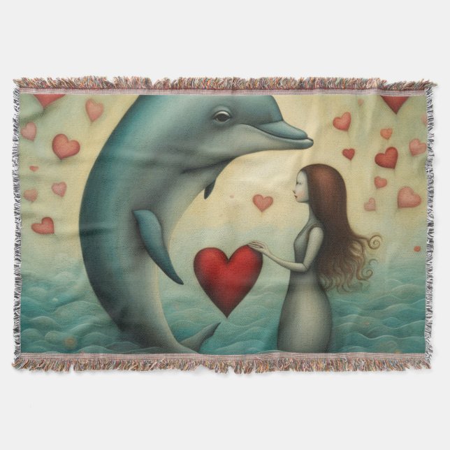 Cobertor Dolphin Love 1 (Frente)
