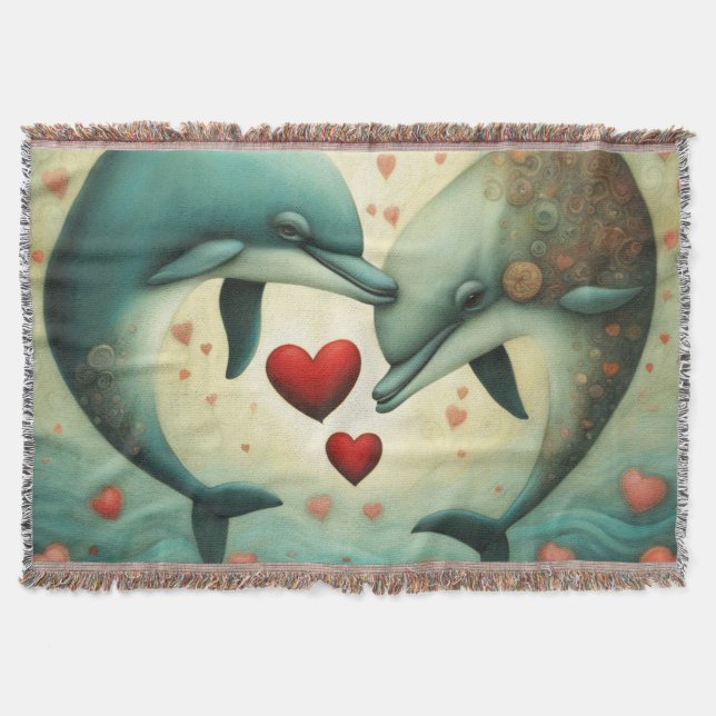 Cobertor Dolphin Love 2 (Frente)