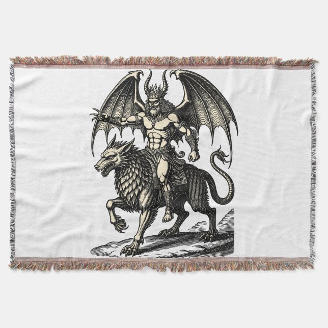 Cobertor Domínio Silencioso de Astaroth (Frente)