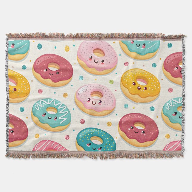 Cobertor Donuts Pattern (Frente)