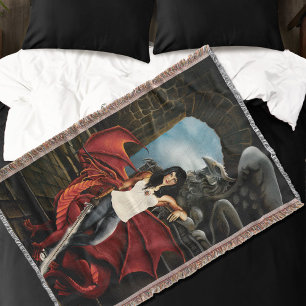 Cobertor Dragon Adventure começa