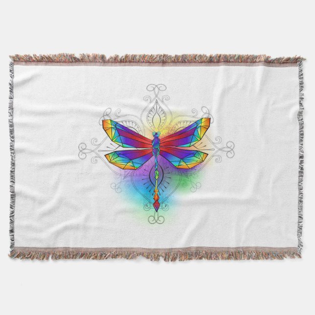 Cobertor Dragonfly Poligonal (Frente)